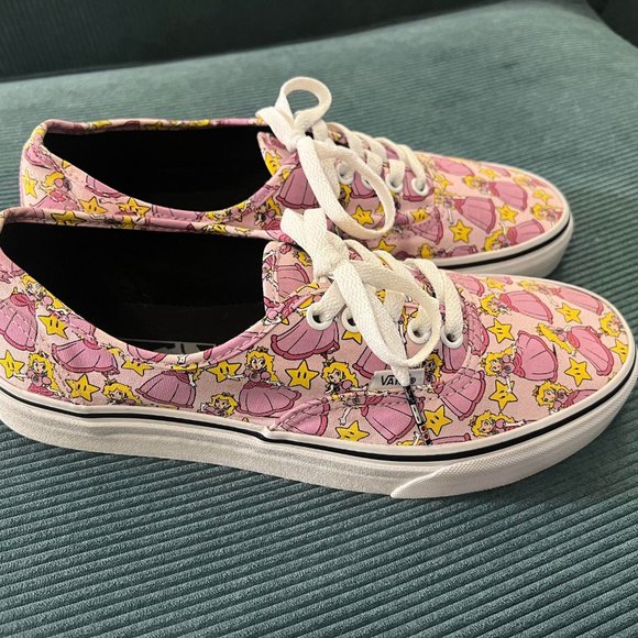 VANS Nintendo Collaboration Princess Peach 8US Men / 9.5US Women / 40.5EUR - Picture 5 of 7
